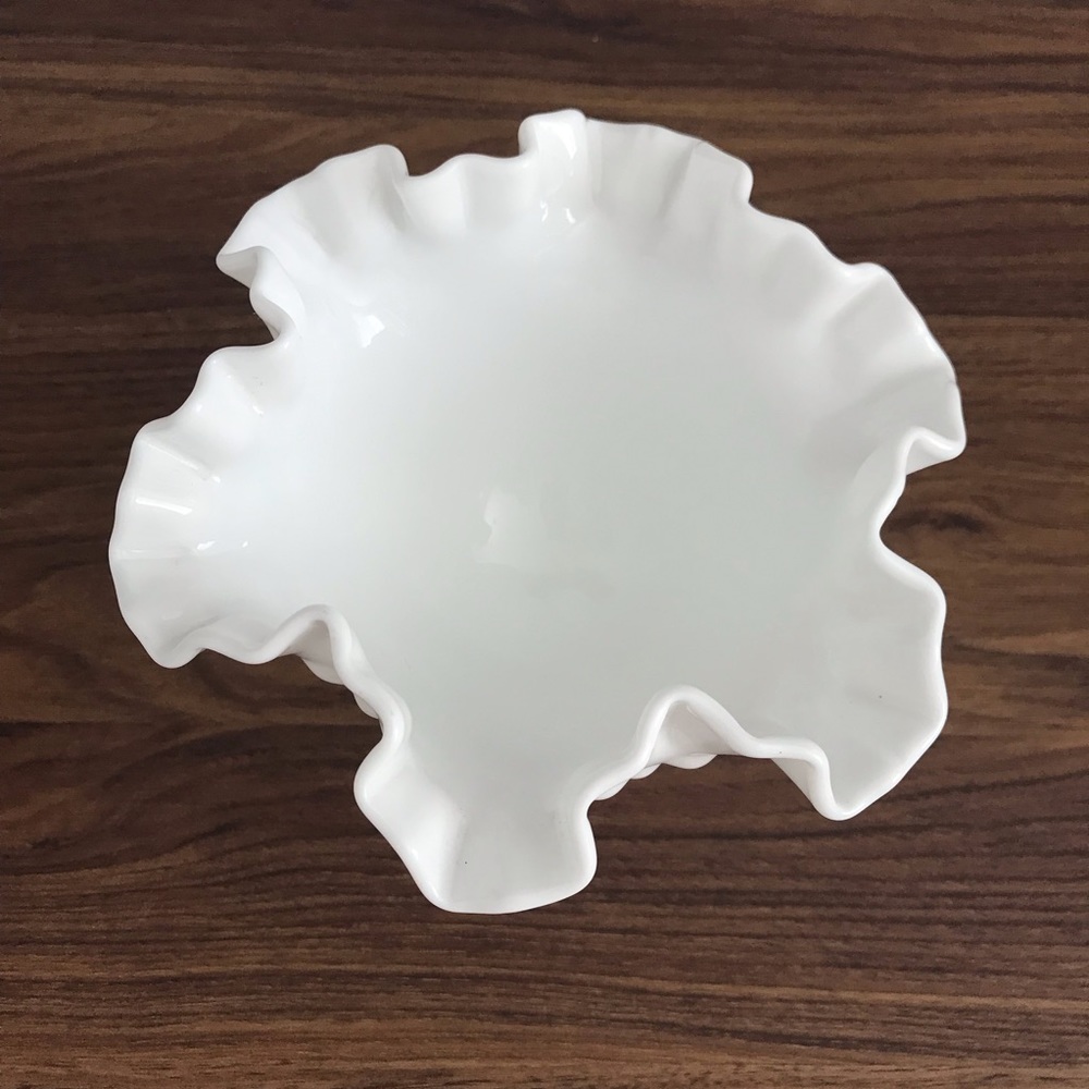 🔻🔻🔻Vintage fenton glass hobnail compote pedestal candy dish - Picture 3 of 6